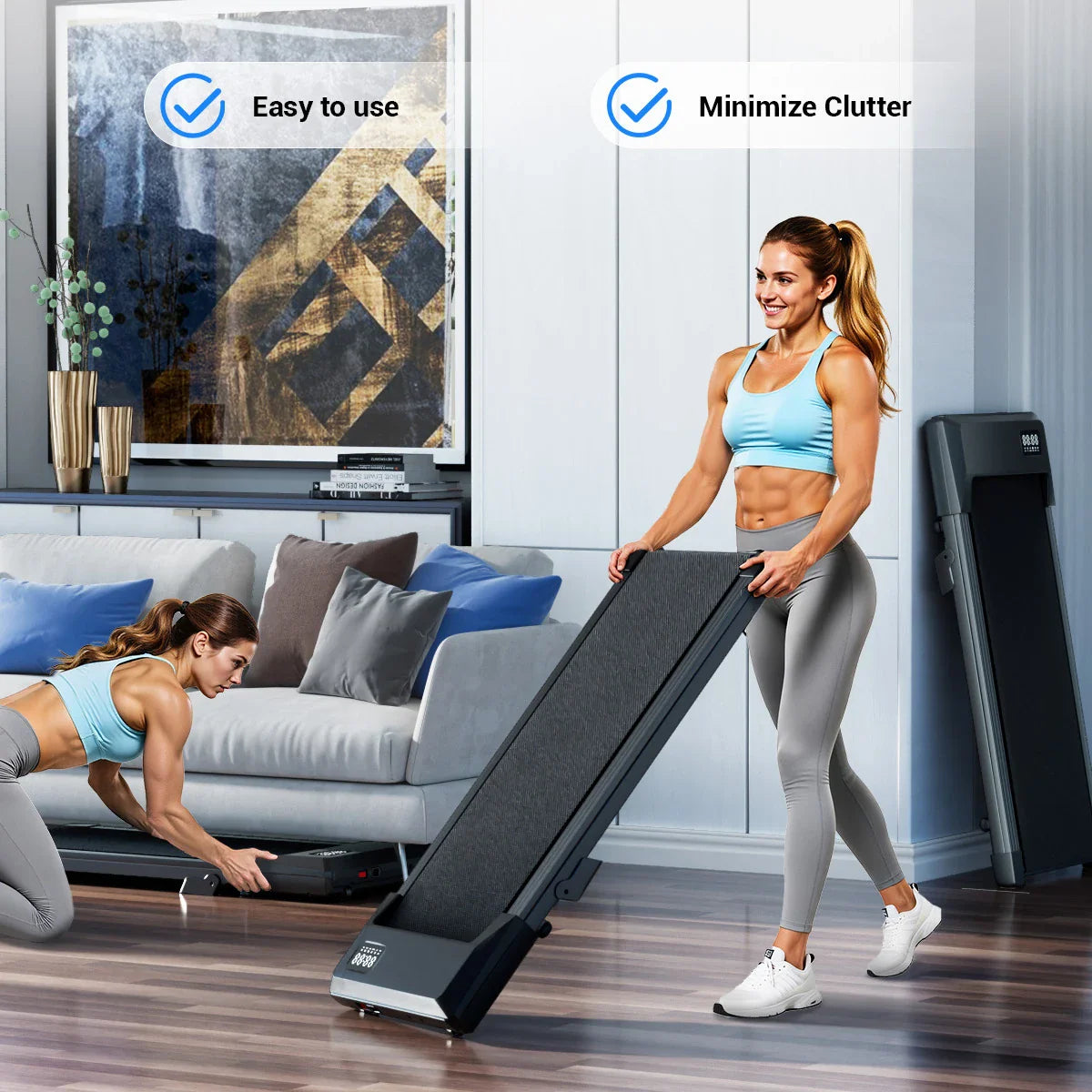 Foldable Quiet Treadmill
